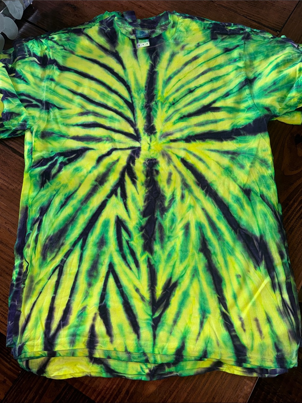 Lot of 6 NEW Colortone tie-dye t shirts, great for summer camps!